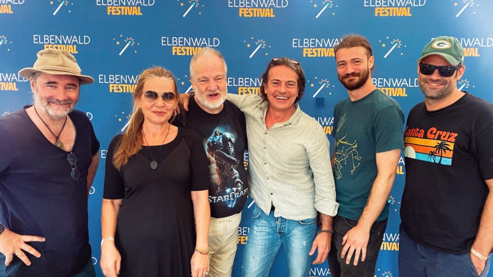Ensemble von Lord Schmetterhemd be im Elbenwald-Festival.