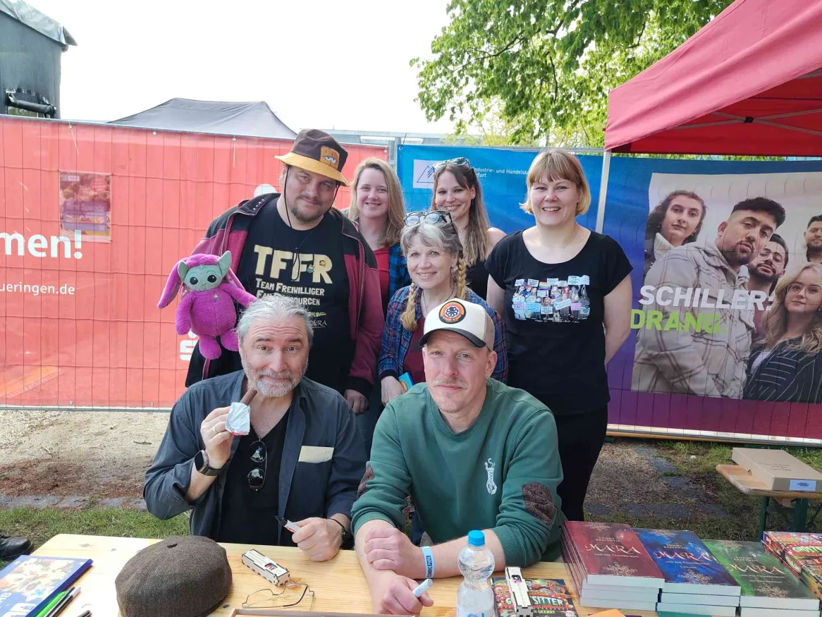 Tommy Krappweis, Norman Cöster und Harpo Speaks! beim ComicPark in Erfurt (9.-10. Mai 2026)